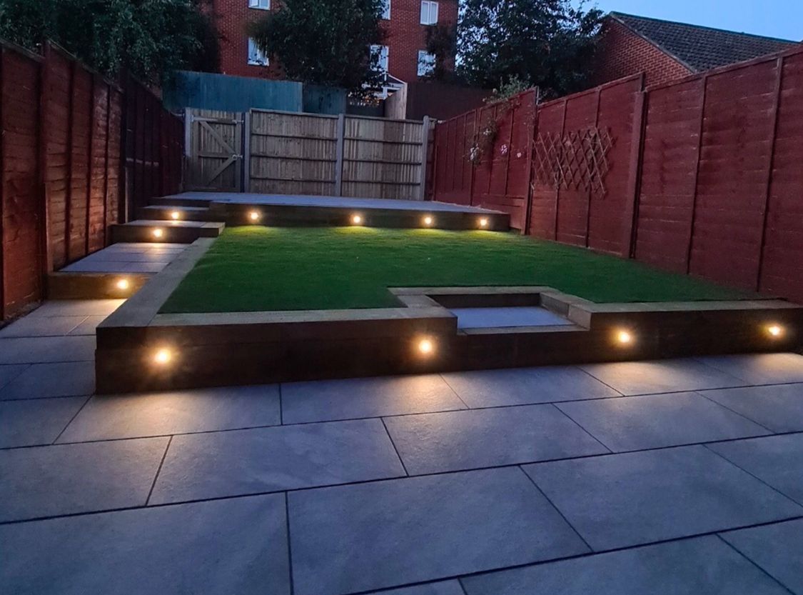 Garden landscaping by Casa4 Developments